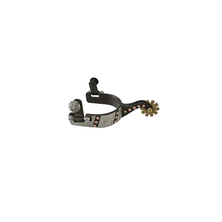 Éperons Lakota en fer pour enfant avec garnitures GS SR00013A