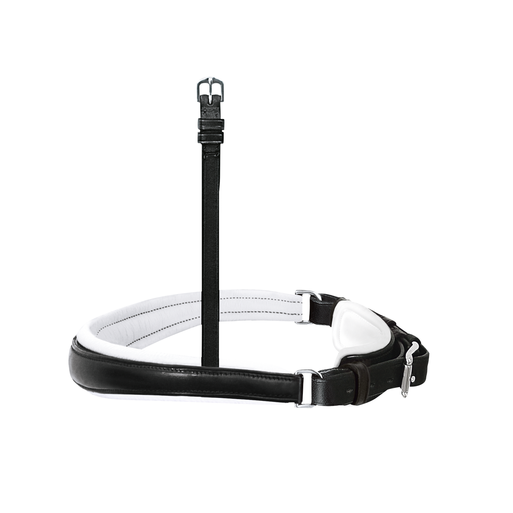 Passier exchangeable anatomically formed caveson with white lining