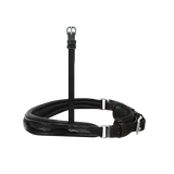 Passier exchangeable anatomically formed caveson with patent leather trim