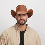 American hat makers Hollywood |  Leather Cowboy Hat