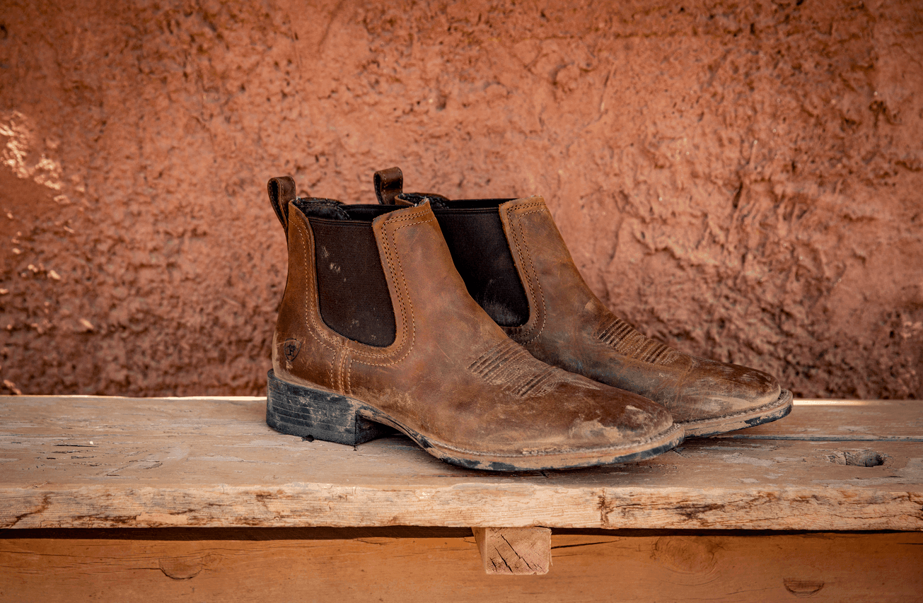 Ariat booker ultra square toe Western boot for men - HorseworldEU