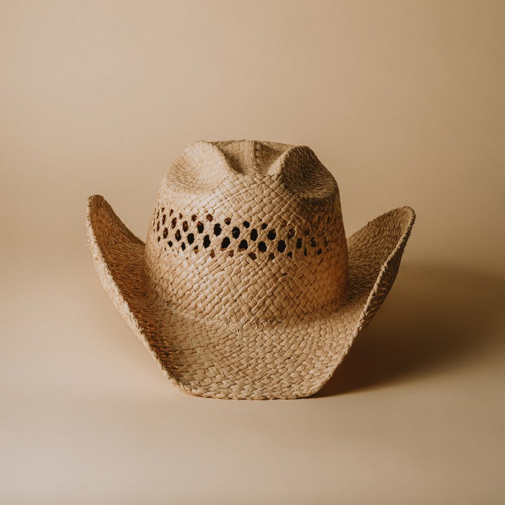 Sandoval Mazatlan raffia cowboy hat for ladies