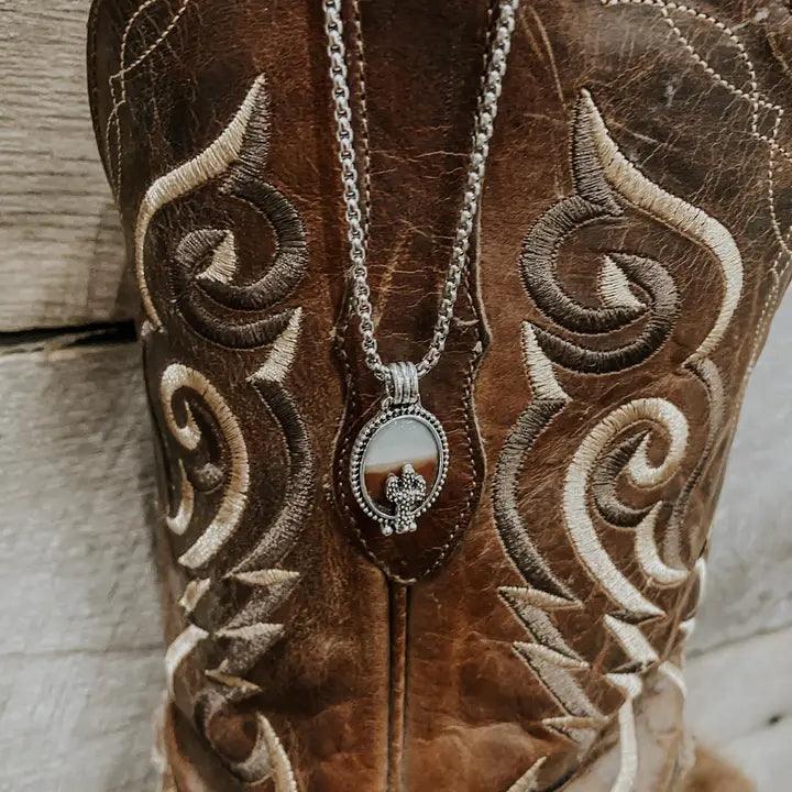 Cactus sunset Halskette