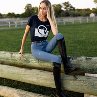 Ego 7 black contact boots - HorseworldEU