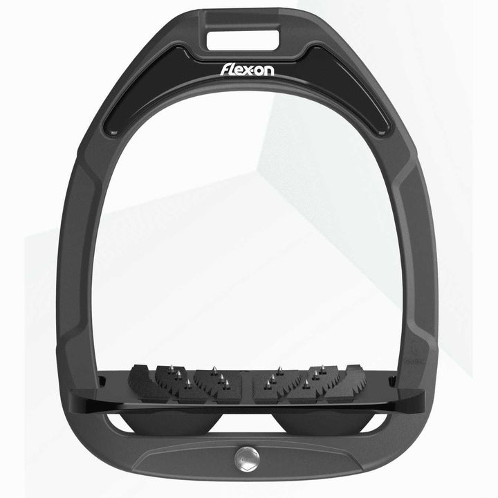 Flex-on green composite stirrup dark grey frame Flex-on