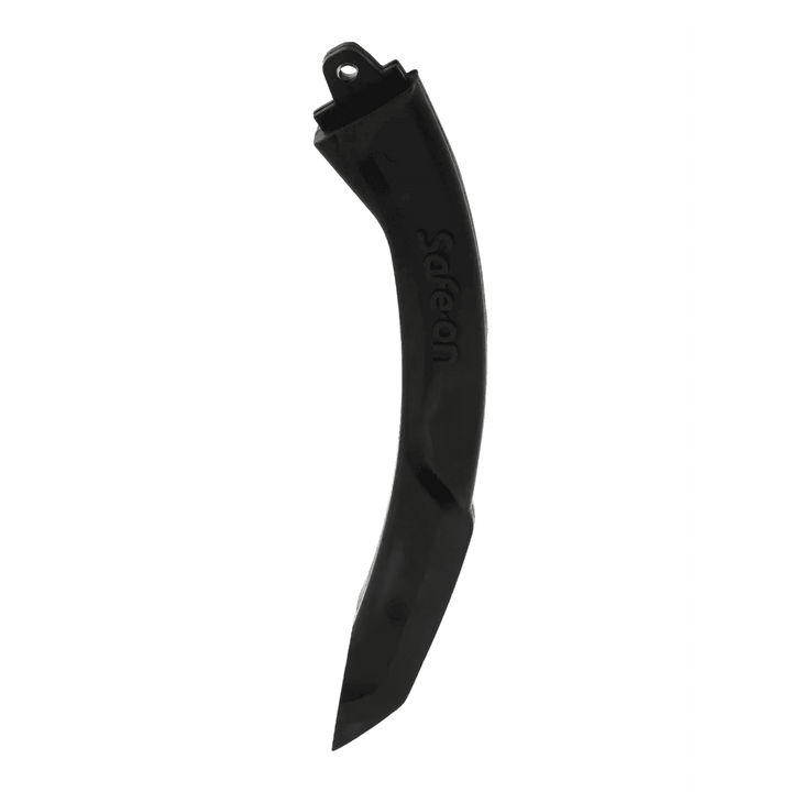 Flex-on safe on retracable arm in black Flex-on