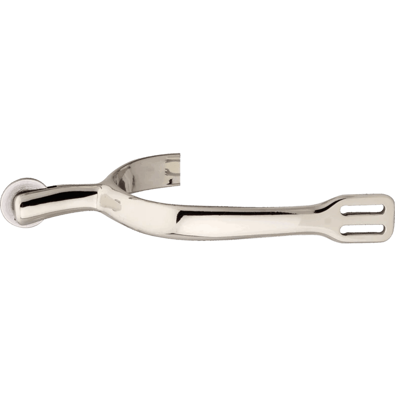 Herm. Sprenger Dressage spurs for ladies - German Silver highly polished, 45 mm flat 47179 - HorseworldEU