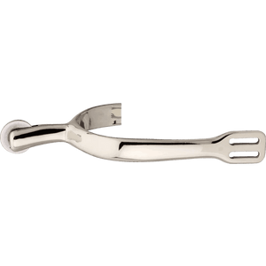 Herm. Sprenger Dressage spurs for ladies - German Silver highly polished, 45 mm flat 47179 - HorseworldEU