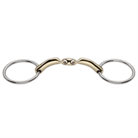 Herm. Sprenger novocontact loose ring snaffle 14 mm - double jointed - sensogan 40455 - HorseworldEU