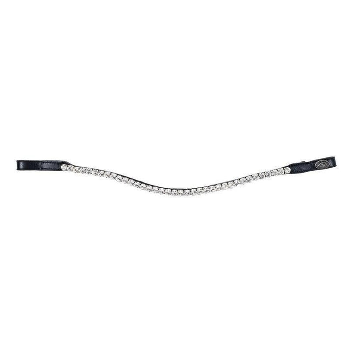 HFI straight browband with strass - HorseworldEU