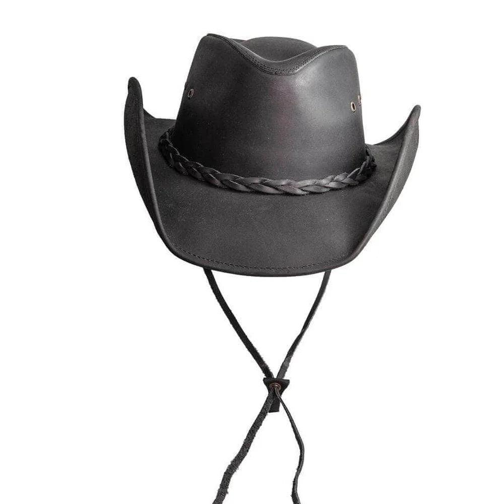 American hat makers Hollywood |  Leather Cowboy Hat