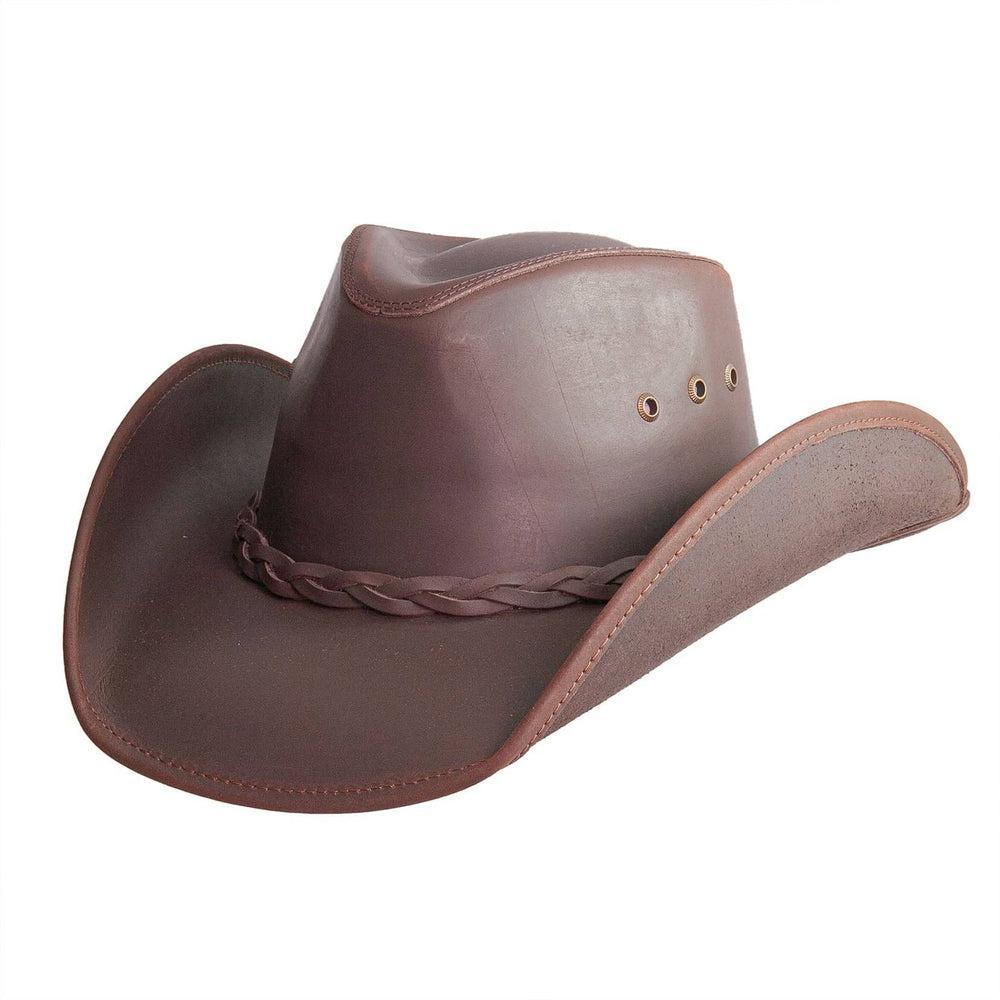 American hat makers Hollywood |  Leather Cowboy Hat