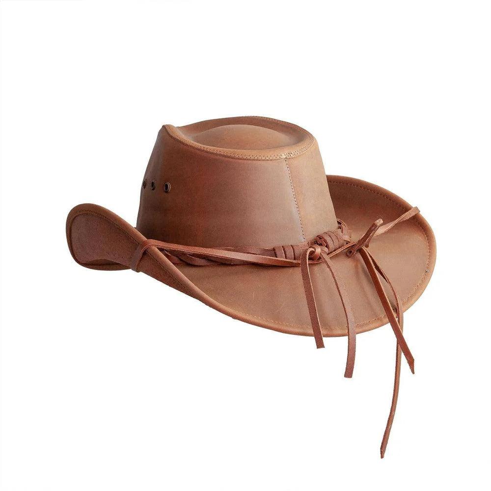 American hat makers Hollywood |  Leather Cowboy Hat