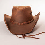 American hat makers Hollywood |  Leather Cowboy Hat