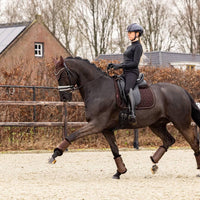 LeMieux crystal suede dressage square - HorseworldEU