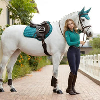 Lemieux Loire classic satin close contact saddle pad Lemieux
