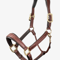 LeMieux stitched leather headcollar - HorseworldEU