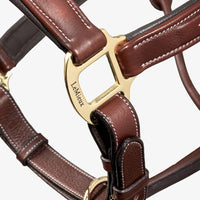 LeMieux stitched leather headcollar - HorseworldEU