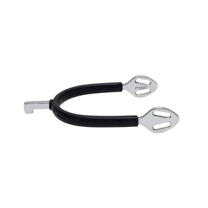 Stübben fine line spurs stainless steel - rubber covered with hammer neck 1149 Stübben