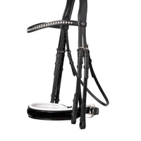 Trust Aachen Large patent crank noseband double bridle - HorseworldEU