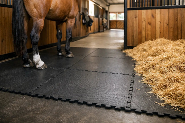 Horse Stable Mats for Safer, Cleaner Stalls