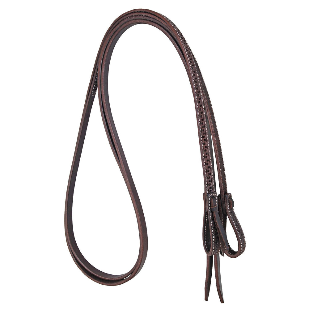 Pool's split reins with snake tooling