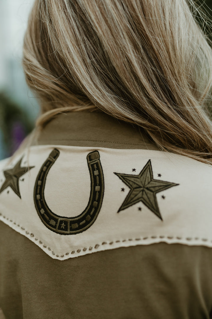 Chemise boutonnée « Brave Horse » de Rodeo Quincy