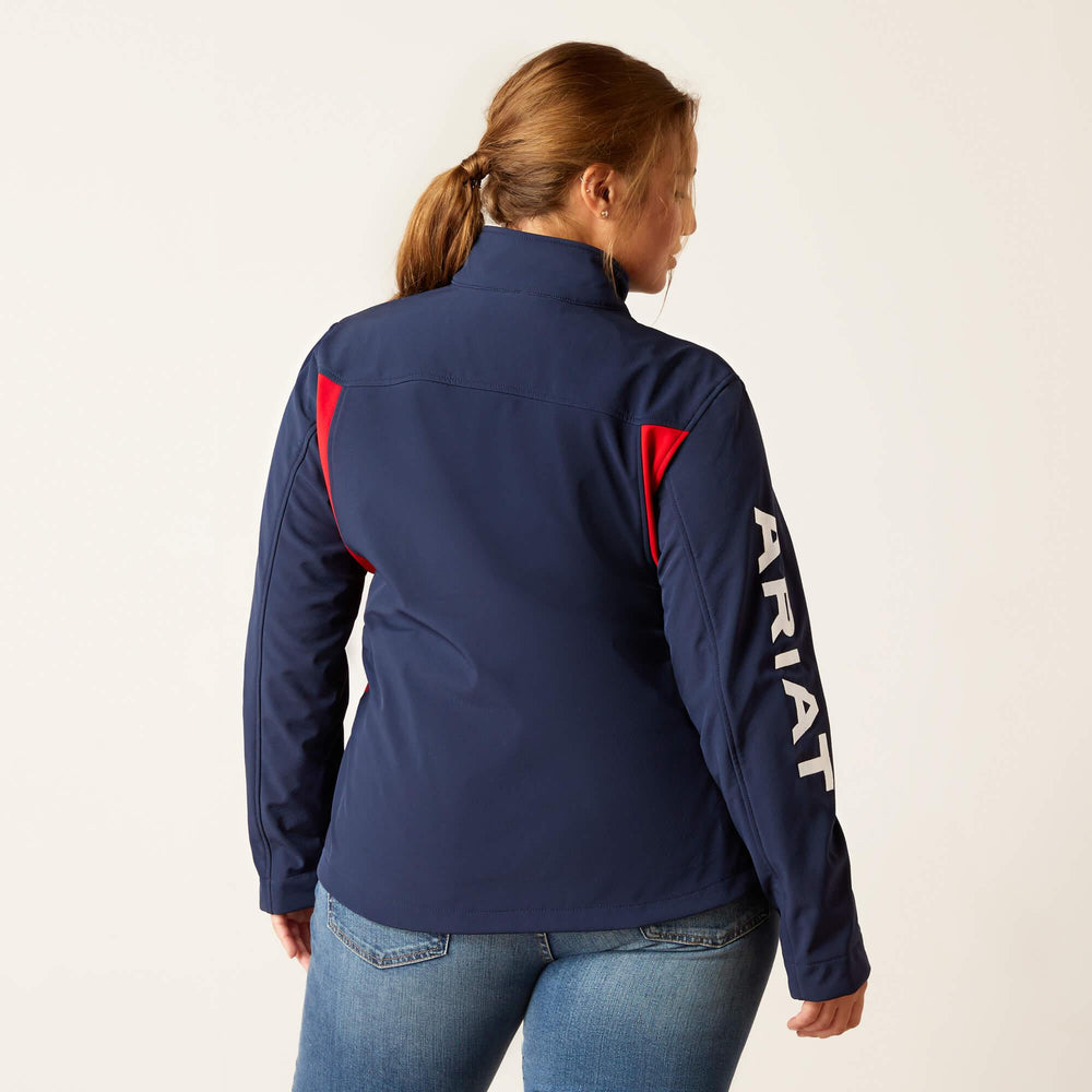 Veste softshell pour femmes en Bleu Veste softshell pour femmes en Bleu