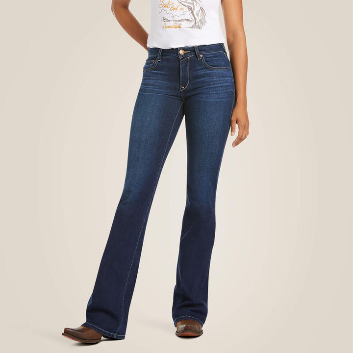 Ariat ultra stretch perfect rise katie flare jean for ladies