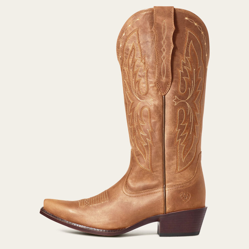 Ariat heritage X toe elastic wide calf bottes western pour dames