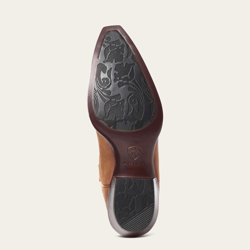 Ariat heritage X toe elastic wide calf bottes western pour dames
