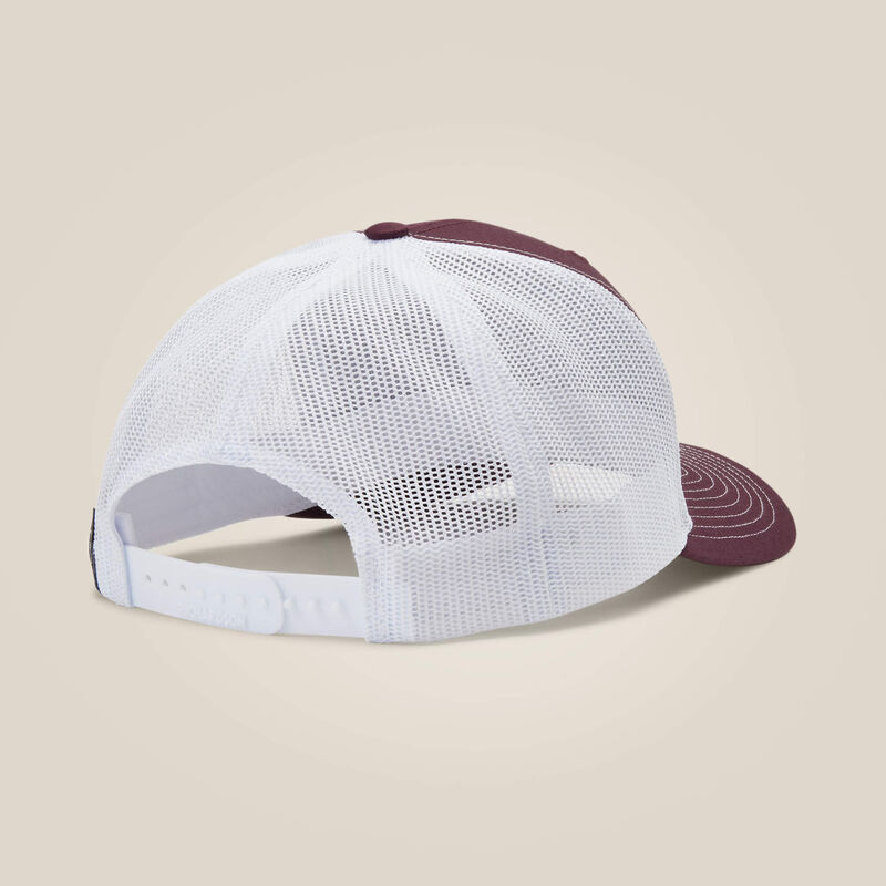 Ariat stacked logo trucker Kappe