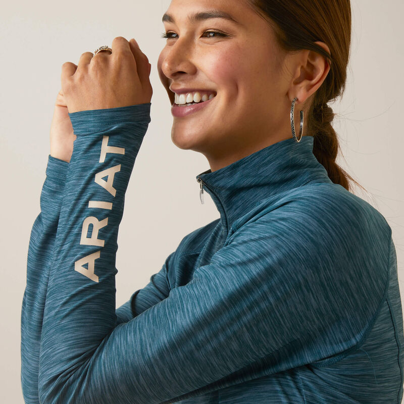 Ariat Laguna 1/4-Reißverschluss-Top für Damen