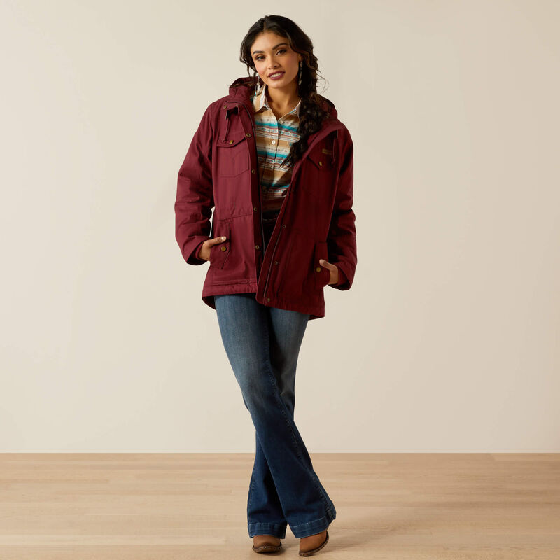 Ariat grizzly 2.0 insulated parka for ladies