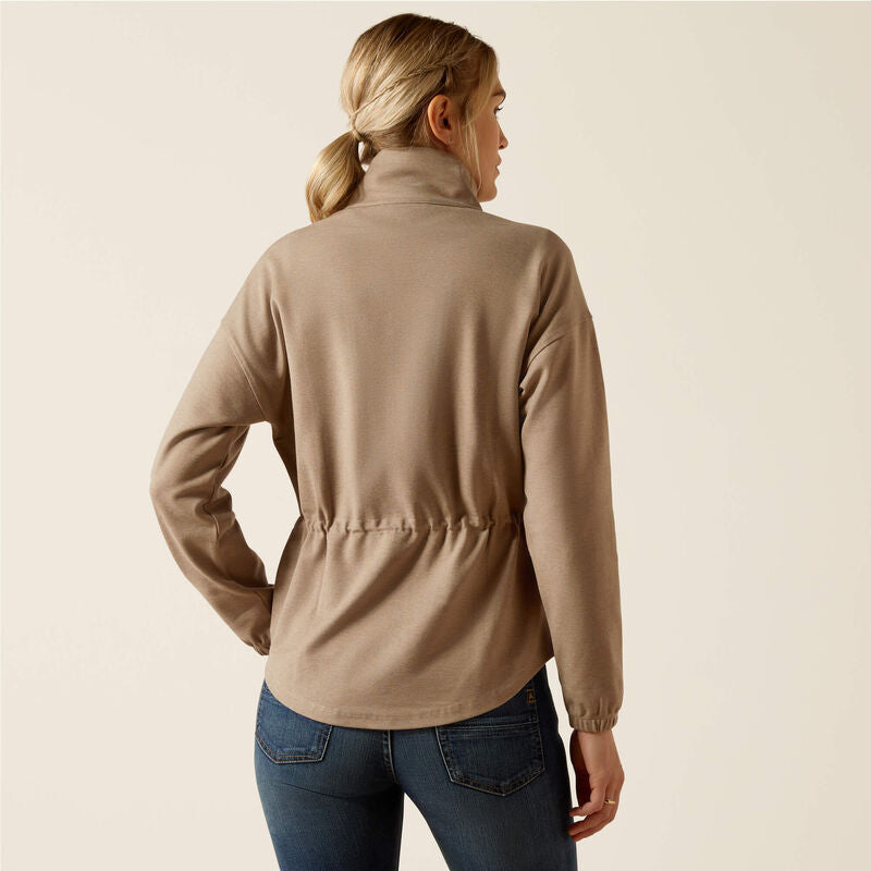 Ariat ryeland 1/2 zip sweater voor dames