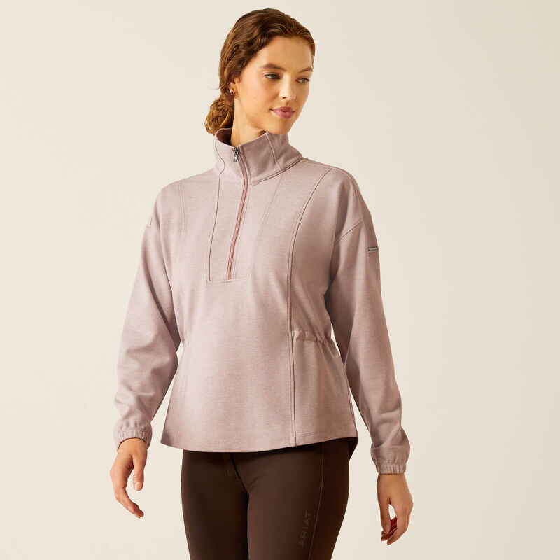 Ariat ryeland 1/2 zip sweater voor dames