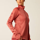 Ariat tek team 1/2 zip sweatshirt voor dames