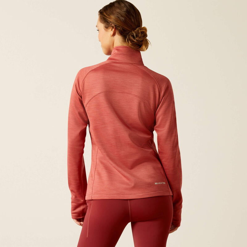 Ariat tek team 1/2 zip sweatshirt voor dames