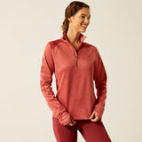 Ariat tek team 1/2 zip sweatshirt voor dames