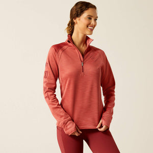 Ariat tek team 1/2 zip sweatshirt voor dames