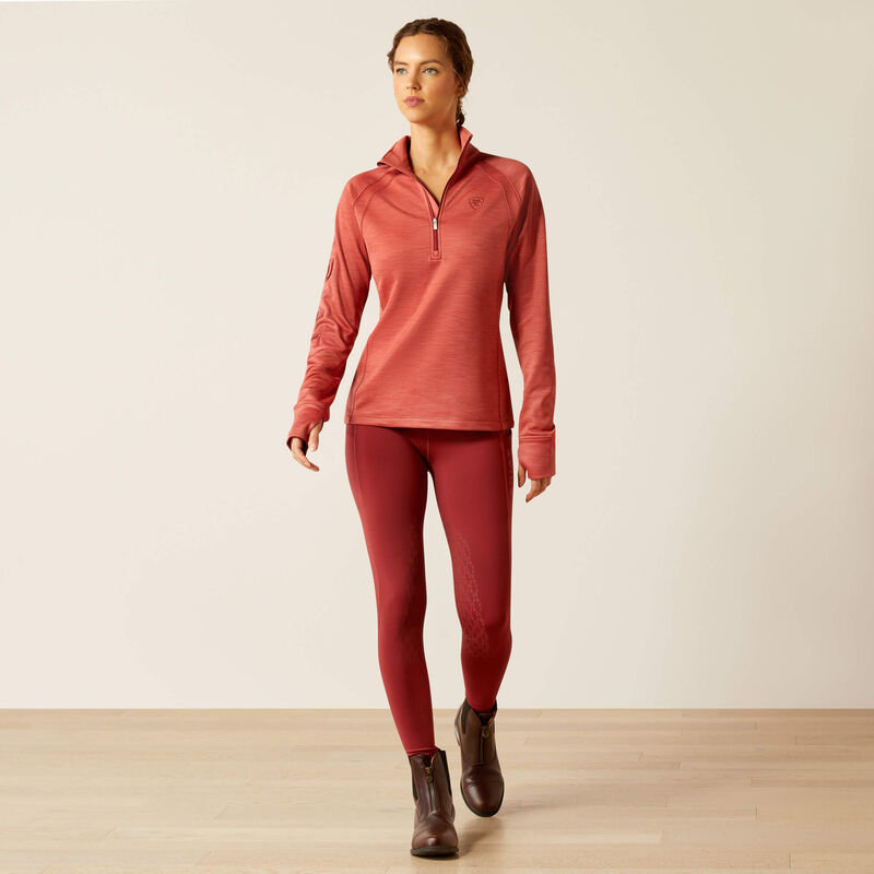Ariat tek team 1/2 zip sweatshirt voor dames