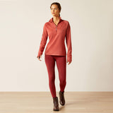 Ariat tek team 1/2 zip sweatshirt voor dames