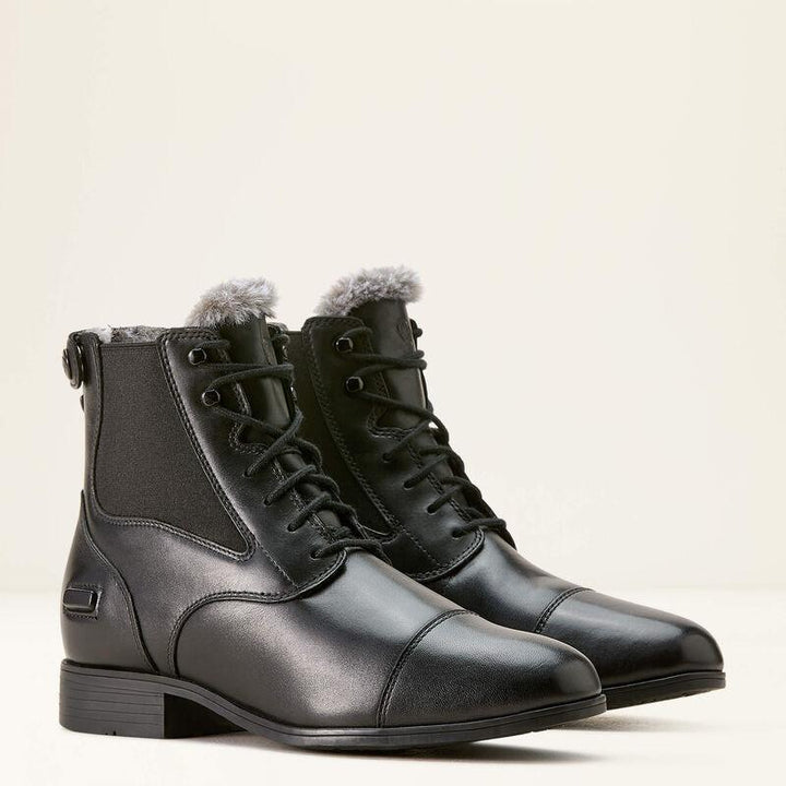 Ariat dames kendall back zip sherpa paddock boot