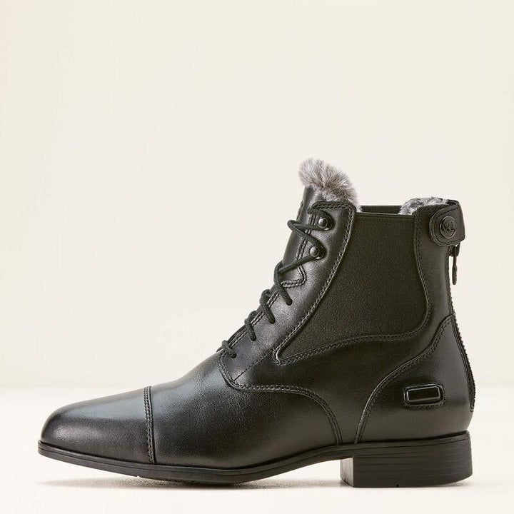 Ariat dames kendall back zip sherpa paddock boot