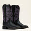 Ariat Round up wide square toe stretchfit Westernstiefel für Damen