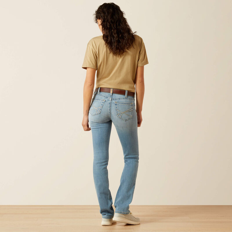 Ariat perfect rise alina straight leg jeans for ladies