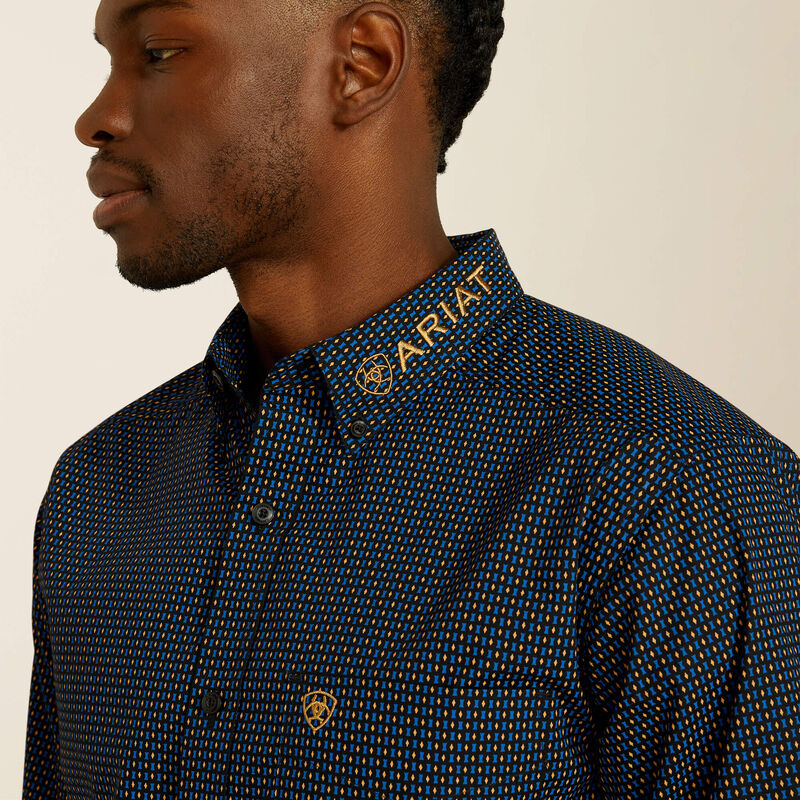 Ariat team portland fitted western shirt pour hommes