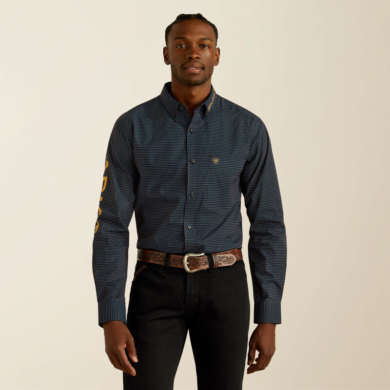 Ariat team portland fitted western shirt pour hommes