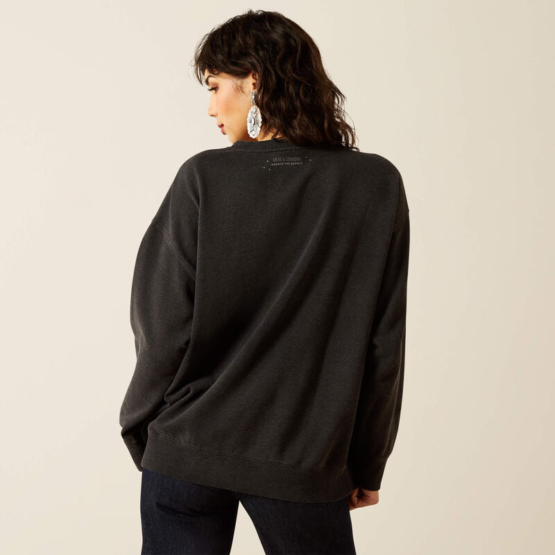 Ariat oversize sendero when life gives you agaves sweatshirt