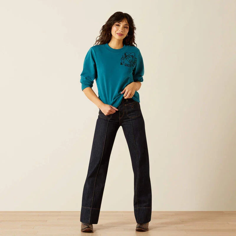 Ariat essential sendero west is best sweatshirt – HorseworldEU